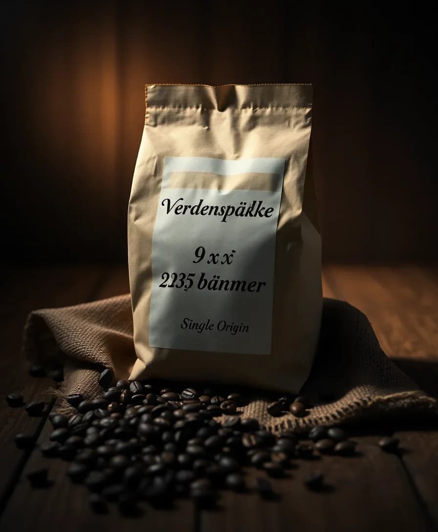 Verdenspakke 9 x 225 gram rå bønner